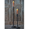 LED Diner Kaars | Rust Orange | 2 Stuks | Beweegbare Vlam
