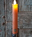 PTMD LED Diner Kaars | Rust Orange | 2 Stuks | Beweegbare Vlam