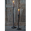 LED Diner Kaars | Rustic Brown | 2 Stuks | Beweegbare Vlam