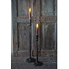 LED Diner Kaars | Stone Brown | 2 Stuks | Beweegbare Vlam