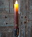 PTMD LED Diner Kaars | Stone Brown | 2 Stuks | Beweegbare Vlam