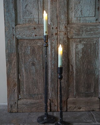 PTMD LED Diner Kaars | Sage Leaf | 2 Stuks | Beweegbare Vlam