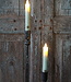 PTMD LED Diner Kaars | Sage Leaf | 2 Stuks | Beweegbare Vlam