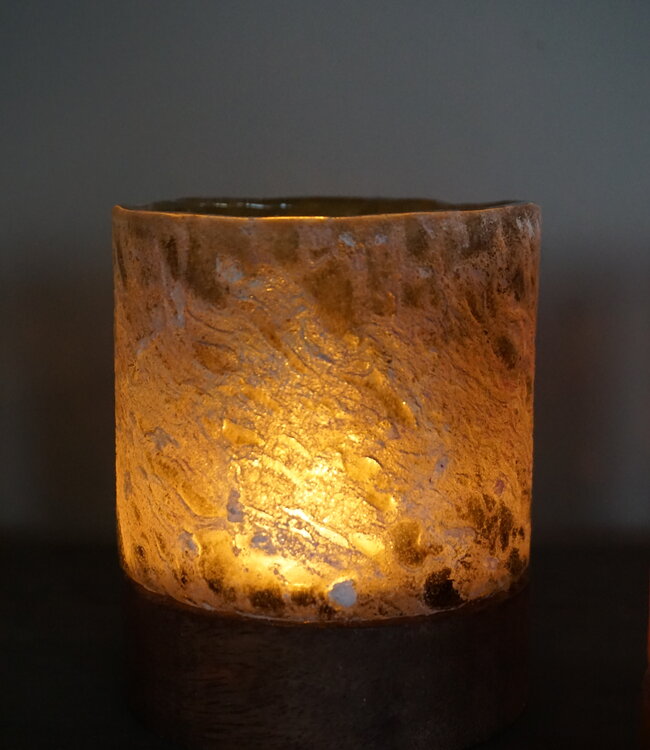 Brynxz Kleurrijke Windlichten | Set Van 4 | H13 x D11 cm