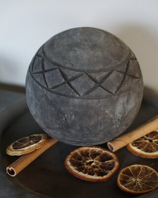 Rene Houtman Houten Bal | Grey | Nr 2 | D11 cm