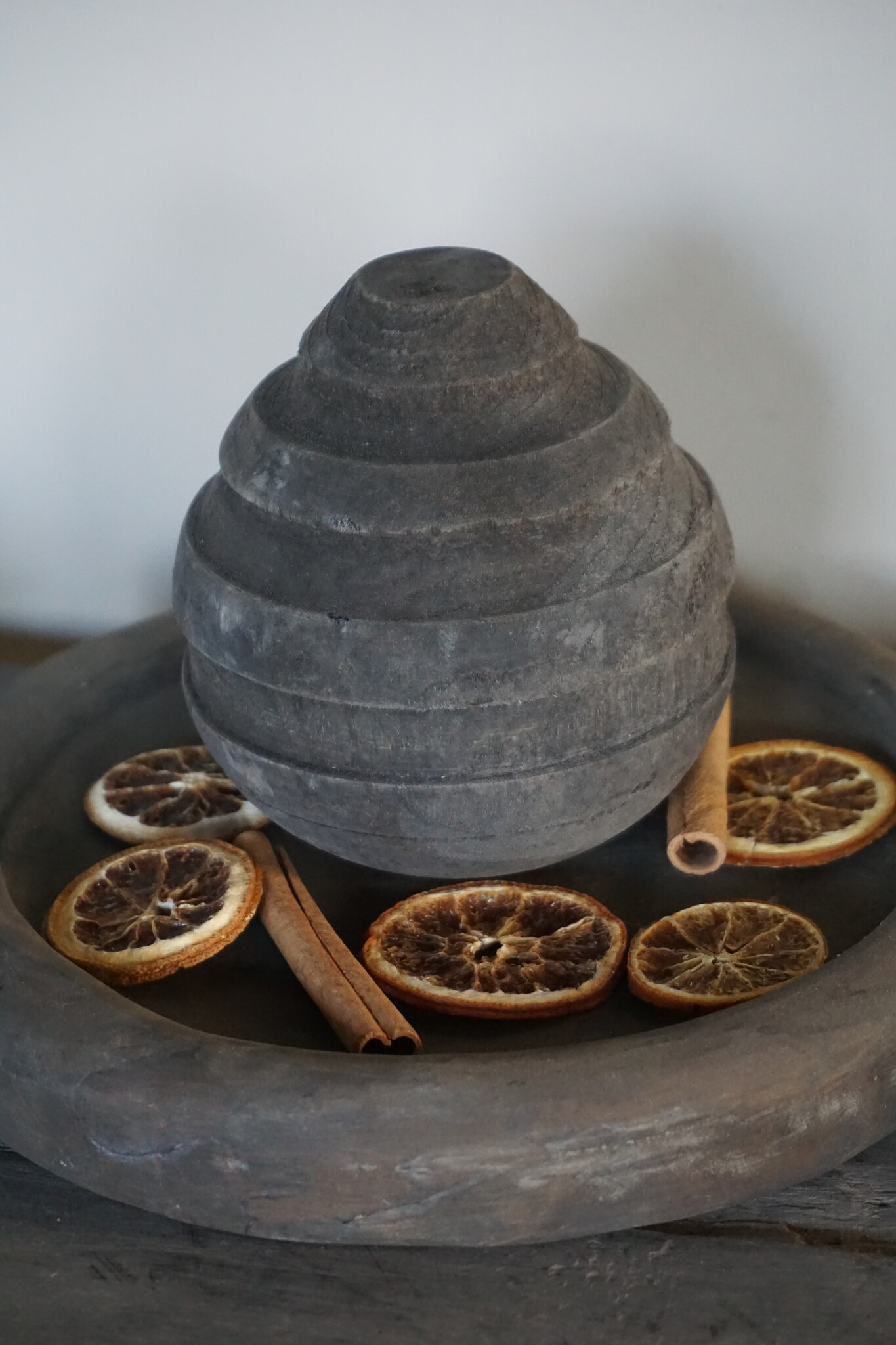 Rene Houtman Houten Bal | Grey | Nr 3 | D11 cm
