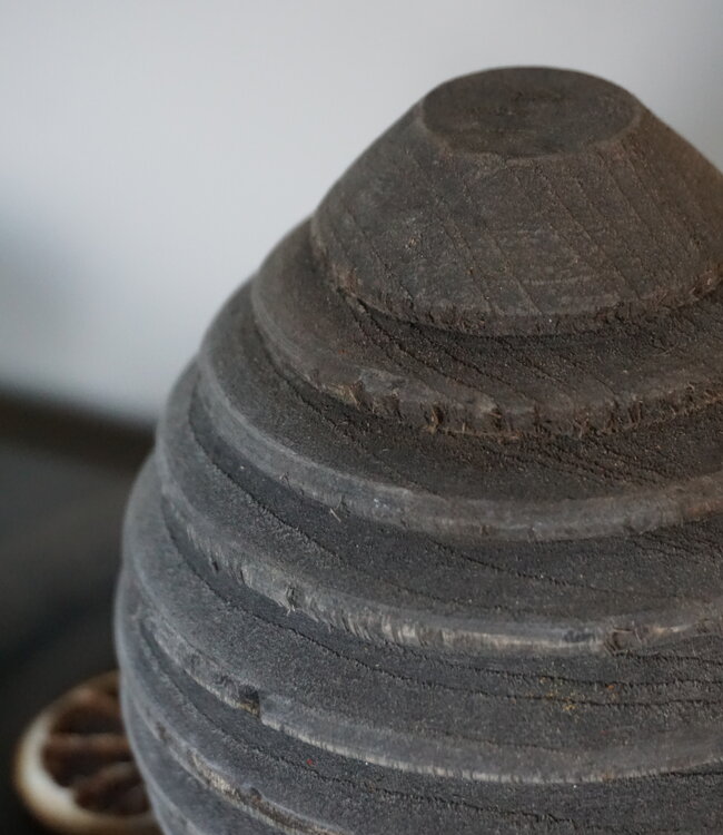 Rene Houtman Houten Bal | Grey | Nr 4 | D11 cm