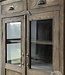 Be-Uniq Oude Vitrinekast | Rustiek Verweerd | H140 x B78 x D40 cm