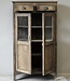 Be-Uniq Oude Vitrinekast | Rustiek Verweerd | H140 x B78 x D40 cm