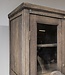 Be-Uniq Oude Vitrinekast | Rustiek Verweerd | H188 x B94 x D47 cm