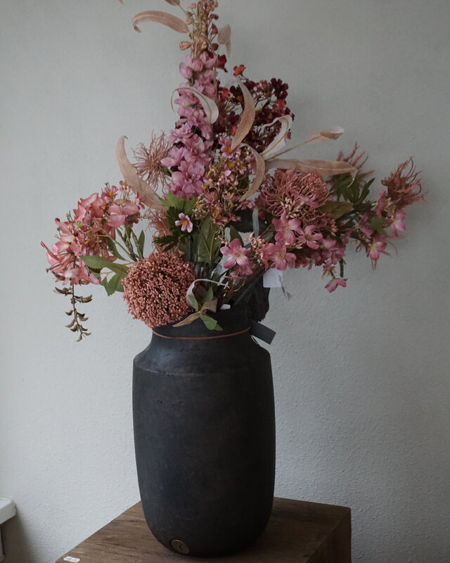 Brynxz Kunstbloemen Boeket | Roze | Zijden