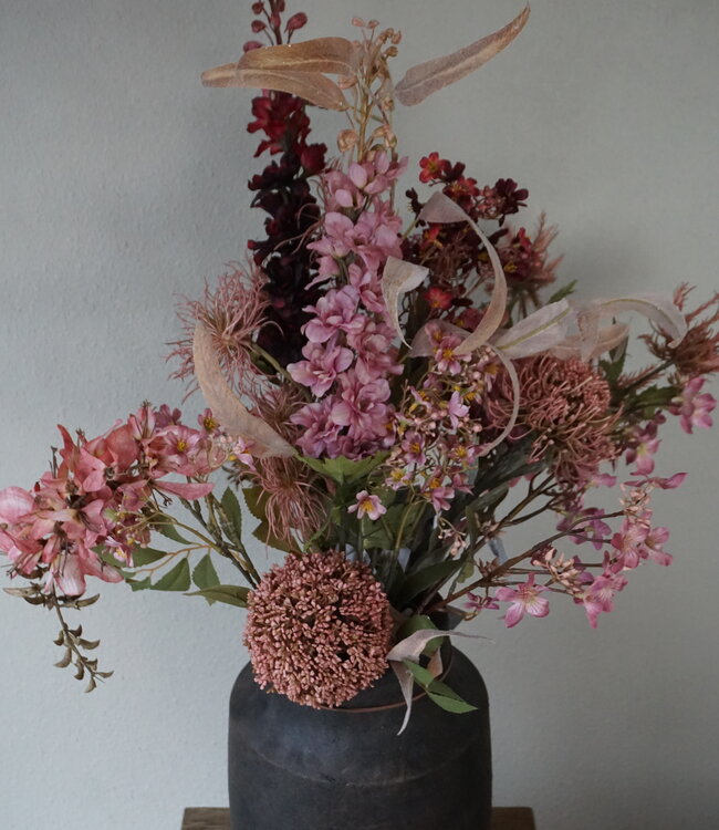 Brynxz Kunstbloemen Boeket | Roze | Zijden