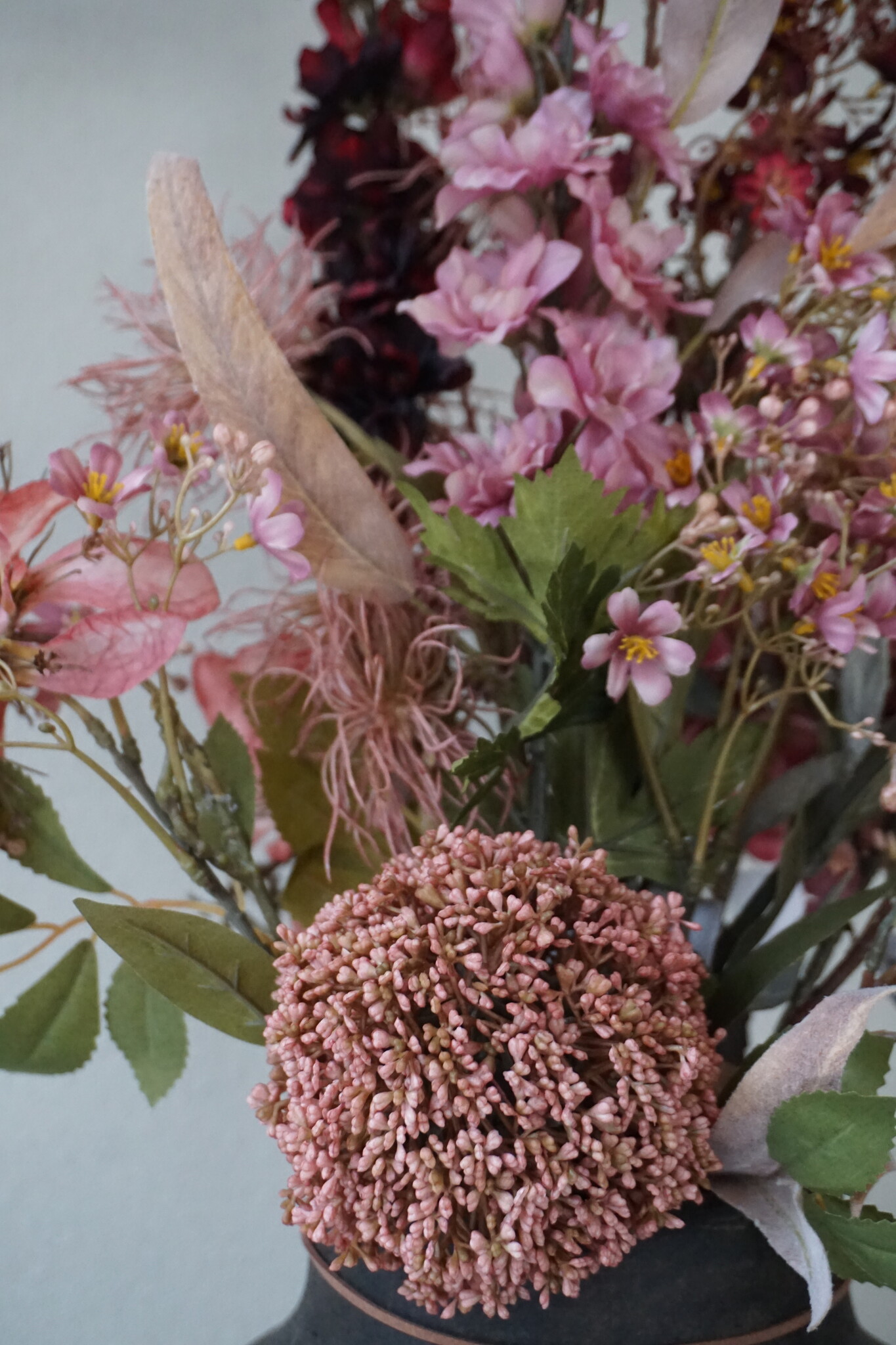 Brynxz Kunstbloemen Boeket | Roze | Zijden