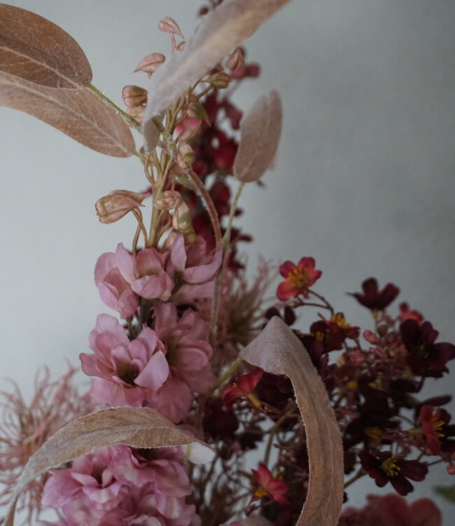 Brynxz Kunstbloemen Boeket | Roze | Zijden