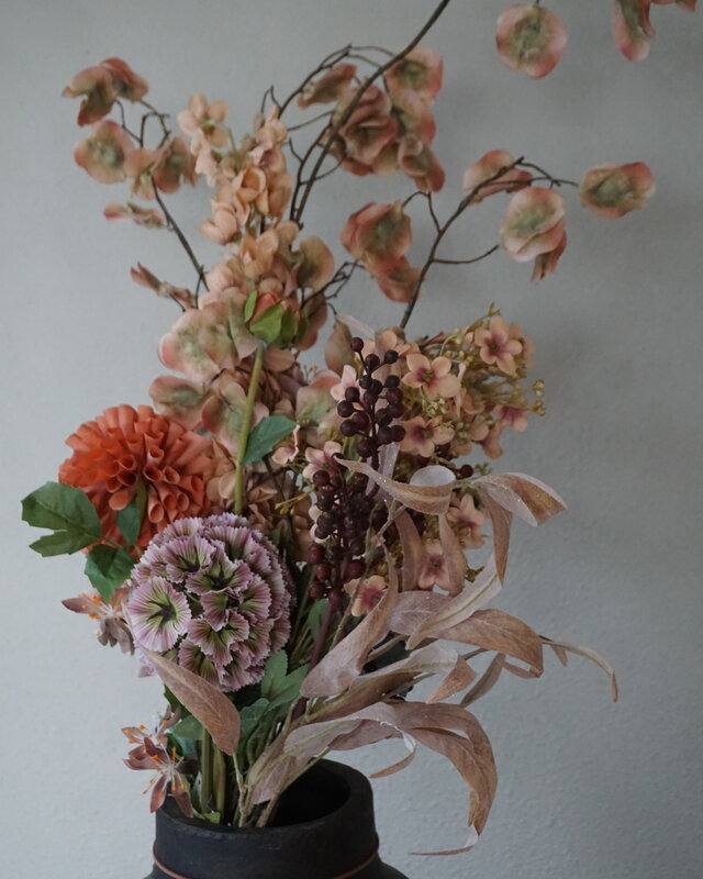 Brynxz Kunstbloemen Boeket | Zachtroze | Zijden