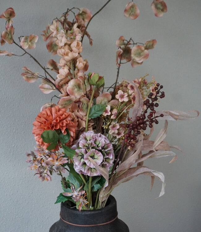 Brynxz Kunstbloemen Boeket | Zachtroze | Zijden