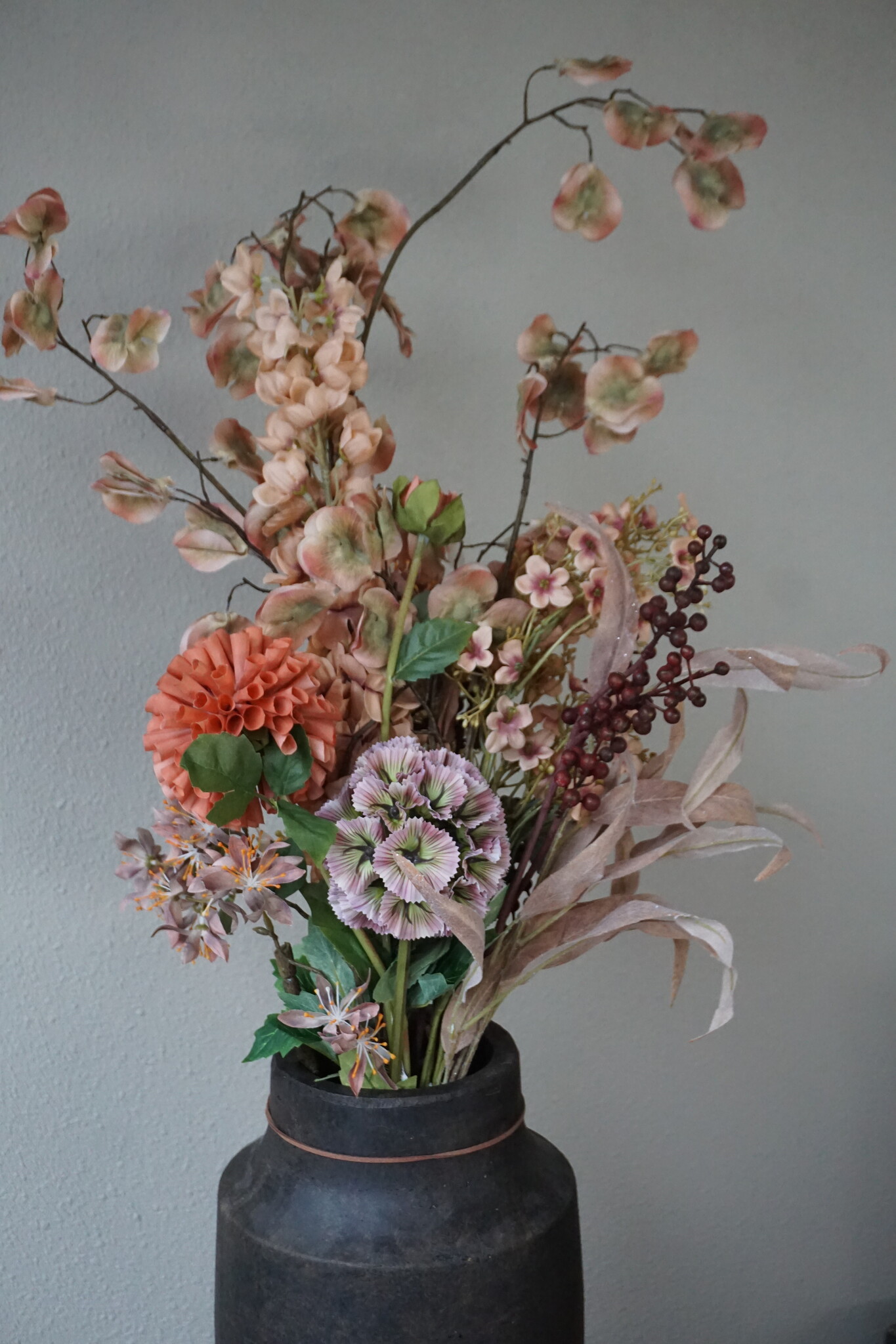 Brynxz Kunstbloemen Boeket | Zachtroze | Zijden
