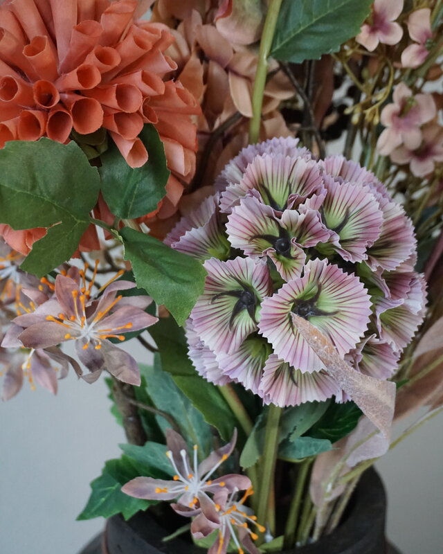 Brynxz Kunstbloemen Boeket | Zachtroze | Zijden