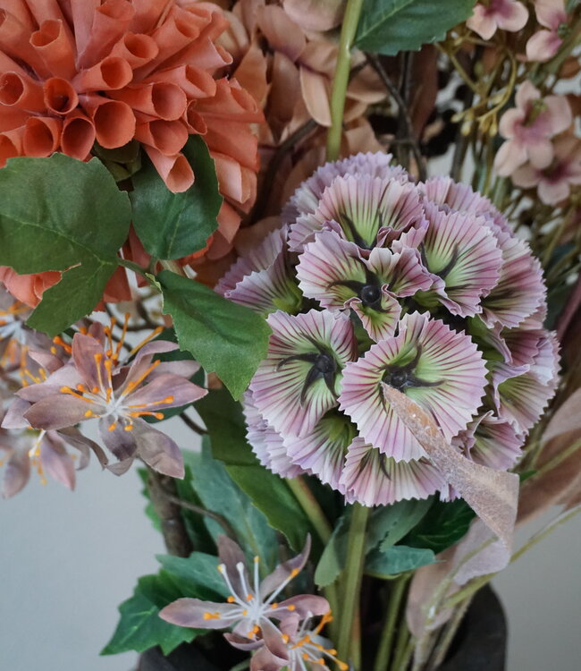 Brynxz Kunstbloemen Boeket | Zachtroze | Zijden