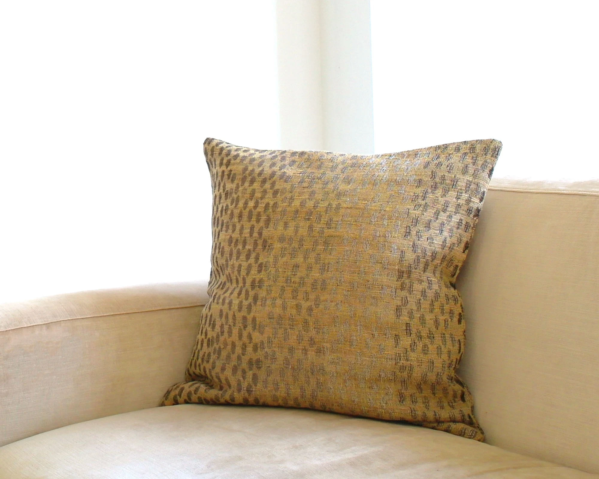 ML Fabrics Jaguar Linnen Kussen | H50 x B50 cm