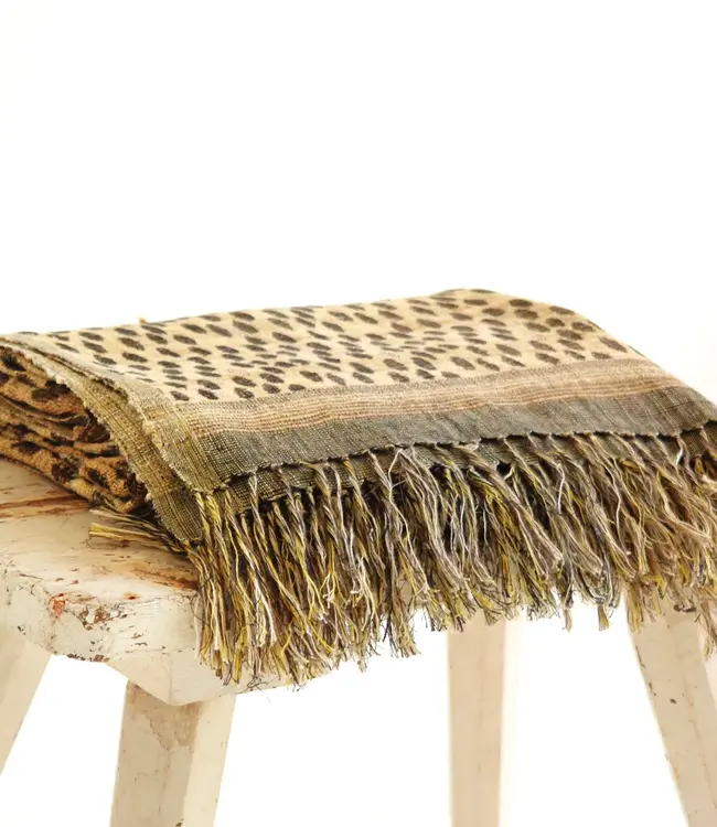 ML Fabrics Jaguar Linnen Plaid | H130 x B170 cm