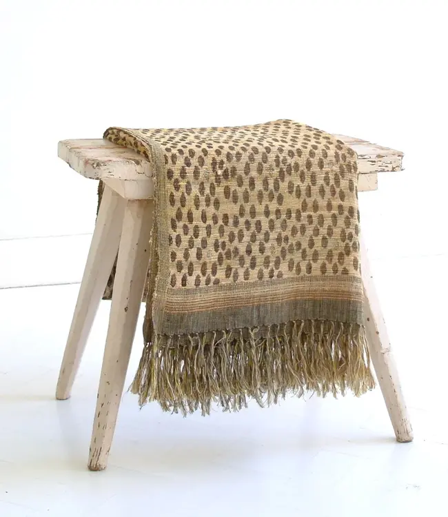 ML Fabrics Jaguar Linnen Plaid | H130 x B170 cm