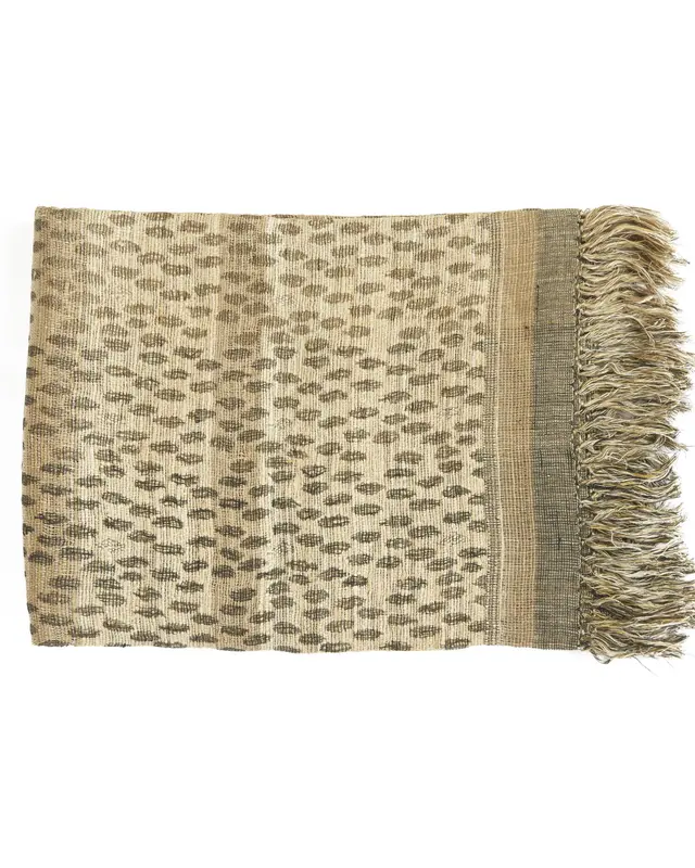 ML Fabrics Jaguar Linnen Plaid | H130 x B170 cm
