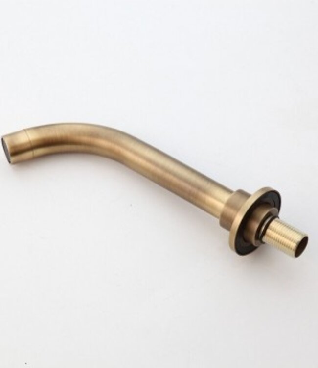 Rene Houtman Ingebouwde Muurkraan - Brons met los binnenwerk