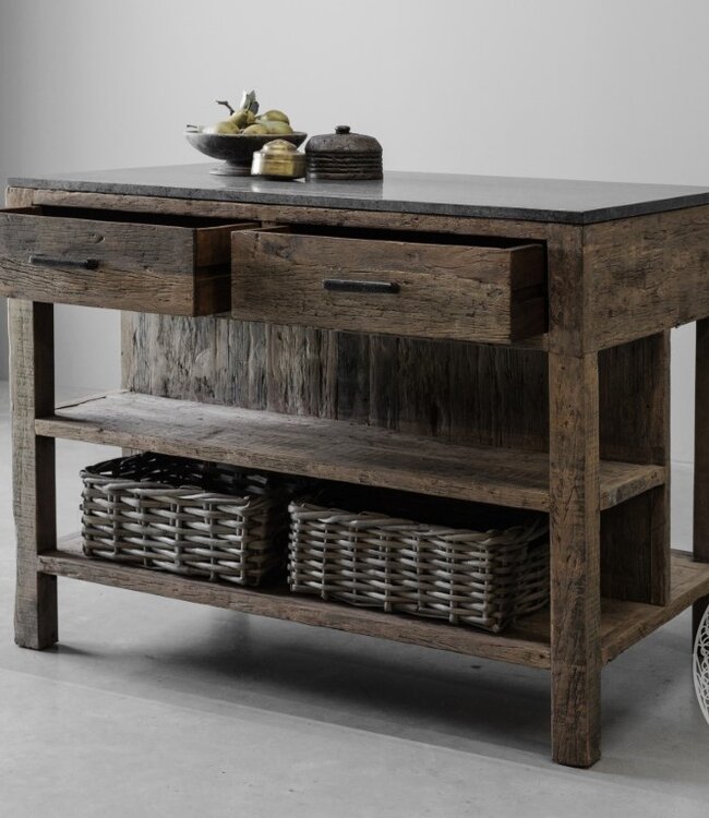 Be-Uniq 2-zijdig Keukeneiland | Small | K021 | H95 x B115 x D70 cm