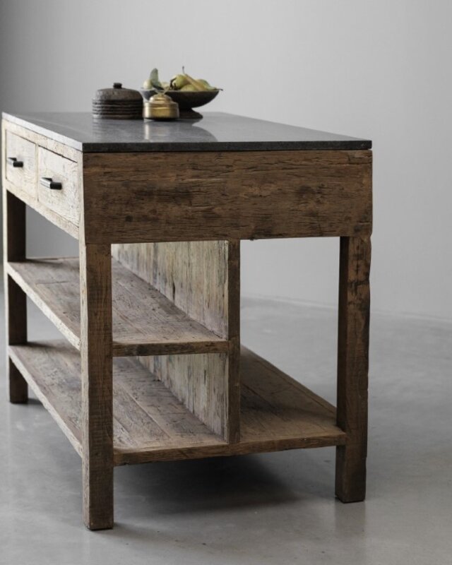 Be-Uniq 2-zijdig Keukeneiland | Small | K021 | H95 x B115 x D70 cm