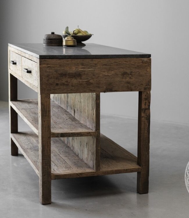 Be-Uniq 2-zijdig Keukeneiland | Small | K021 | H95 x B115 x D70 cm