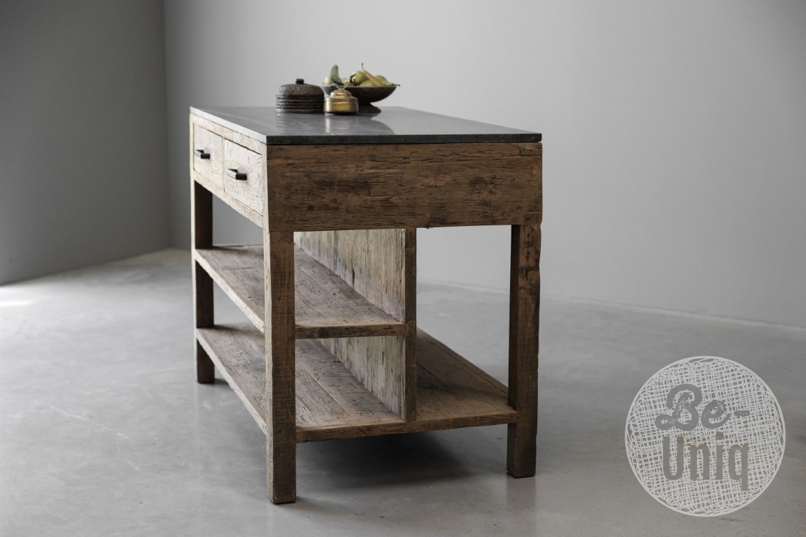 Be-Uniq 2-zijdig Keukeneiland | Small | K021 | H95 x B115 x D70 cm
