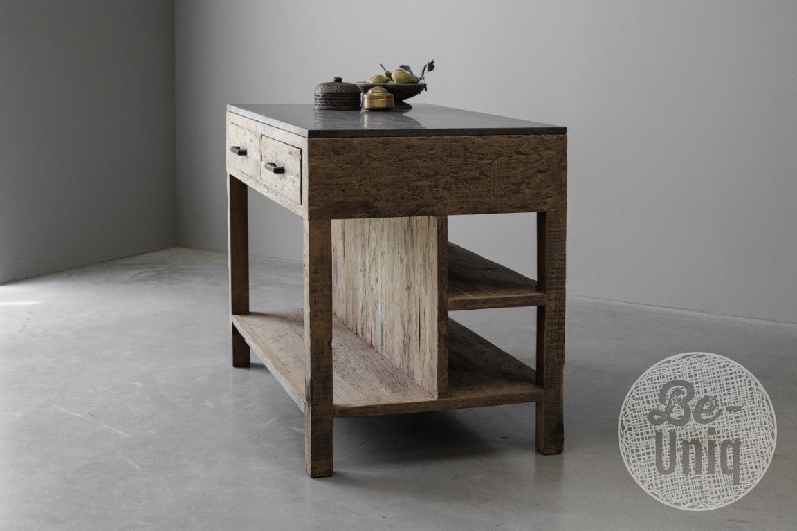 Be-Uniq 2-zijdig Keukeneiland | Small | K021 | H95 x B115 x D70 cm