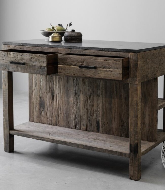 Be-Uniq 2-zijdig Keukeneiland | Small | K021 | H95 x B115 x D70 cm