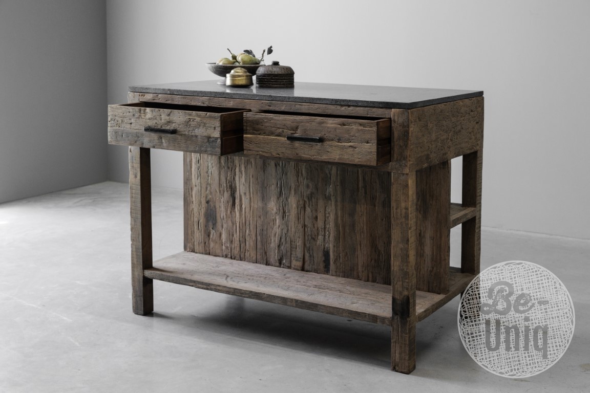 Be-Uniq 2-zijdig Keukeneiland | Small | K021 | H95 x B115 x D70 cm