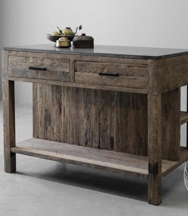 Be-Uniq 2-zijdig Keukeneiland | Small | K021 | H95 x B115 x D70 cm