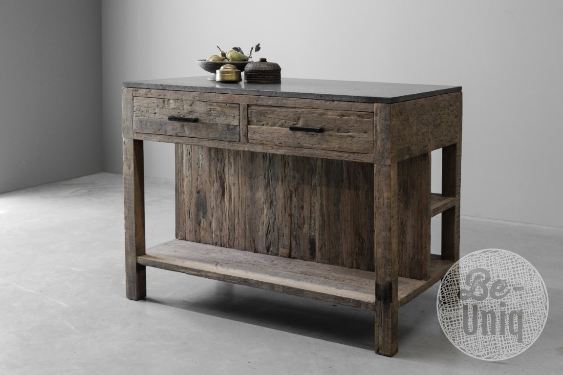 Be-Uniq 2-zijdig Keukeneiland | Small | K021 | H95 x B115 x D70 cm