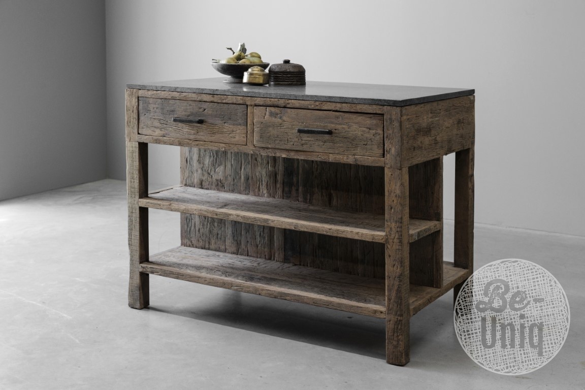 Be-Uniq 2-zijdig Keukeneiland | Small | K021 | H95 x B115 x D70 cm