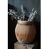 Oude Vismand | Vergrijsd Riet | H37 x D28 cm