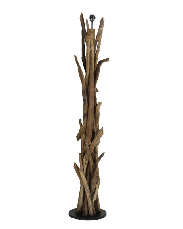 Light&Living Vloerlamp Vidin | Hout | Ø35 x H182 cm