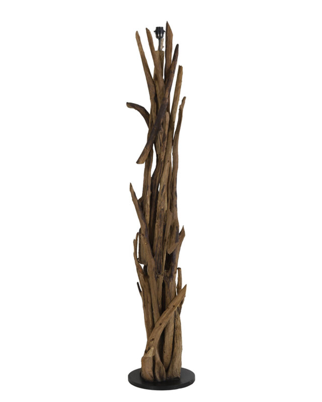 Light&Living Vloerlamp Vidin | Hout | Ø35 x H182 cm