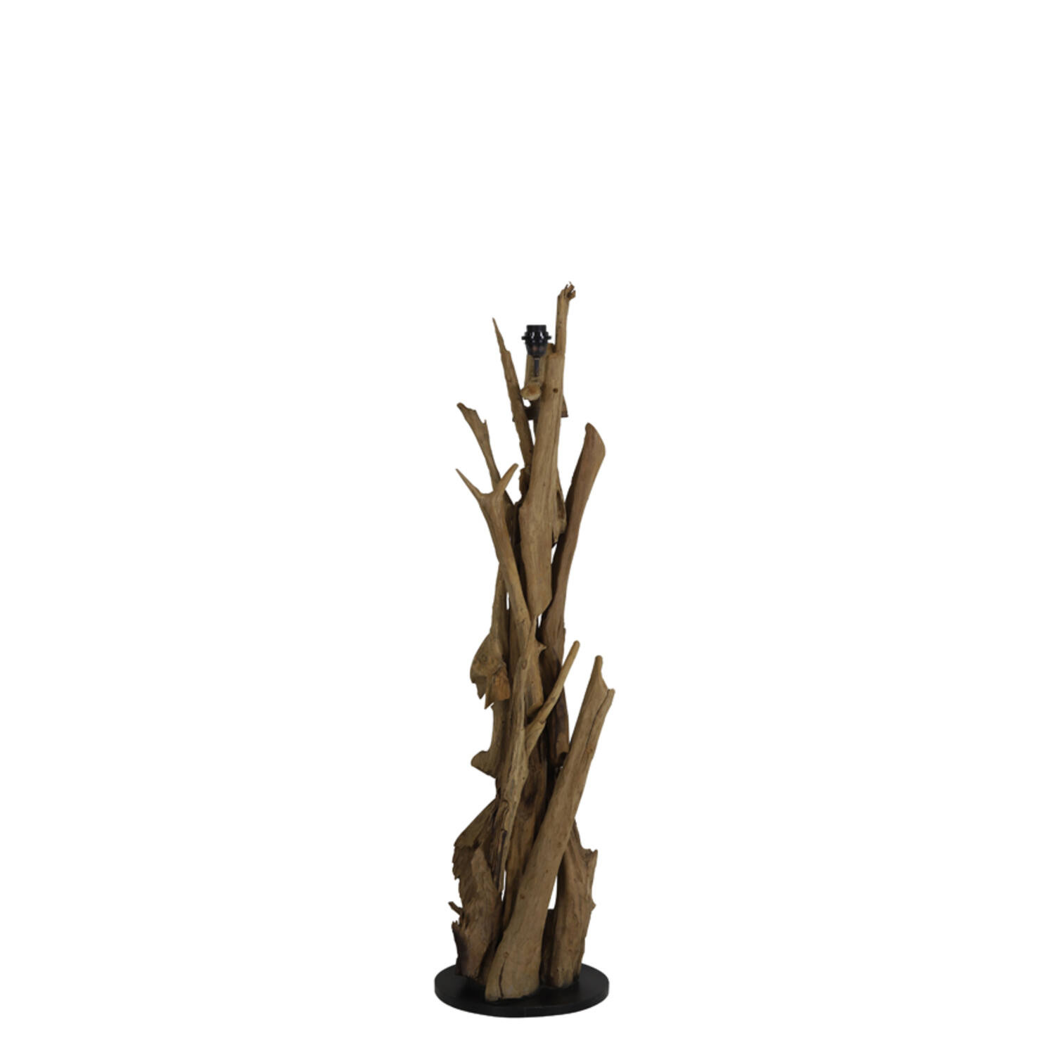 Light&Living Vloerlamp Vidin | Hout | Ø35 x H133 cm