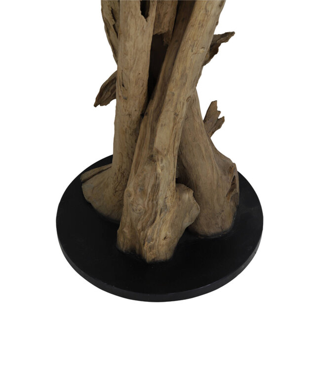 Light&Living Vloerlamp Vidin | Hout | Ø35 x H133 cm