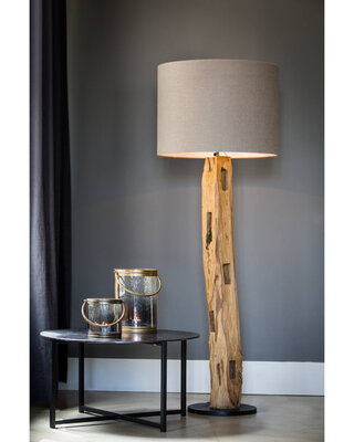 Light&Living Vloerlamp Karlovo | Hout | Ø35 x H137-144 cm