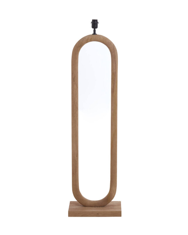 Light&Living Vloerlamp Paceco | Hout | Mat Naturel | H119xB20xL35 cm