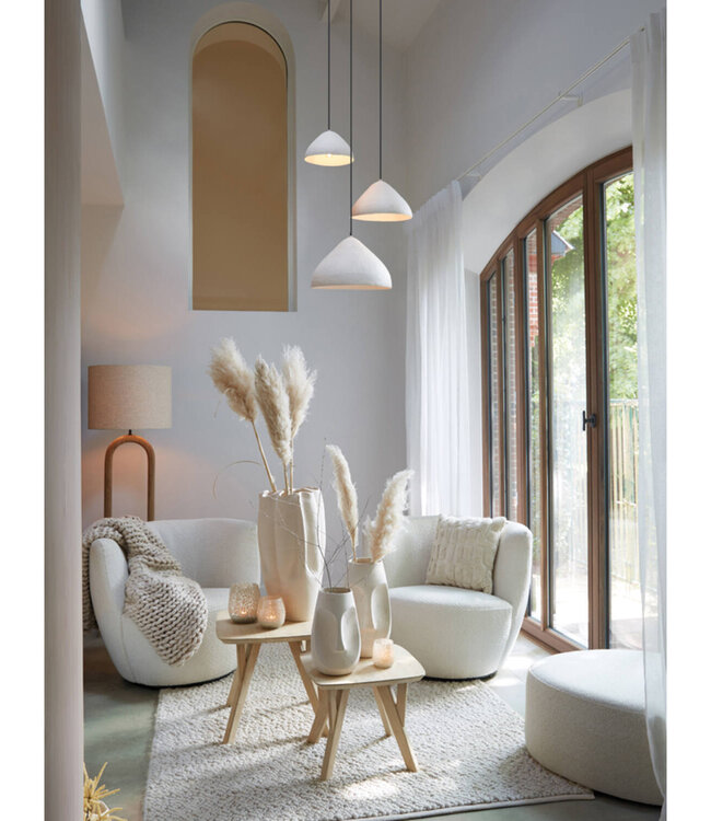 Light&Living Vloerlamp Paceco | Hout | Mat Naturel | H119xB20xL35 cm