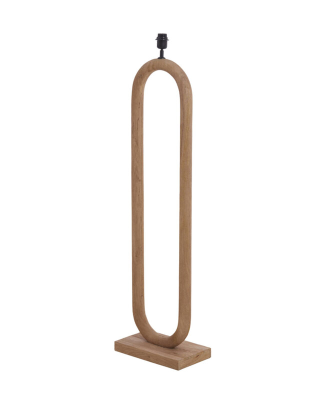 Light&Living Vloerlamp Paceco | Hout | Mat Naturel | H119xB20xL35 cm
