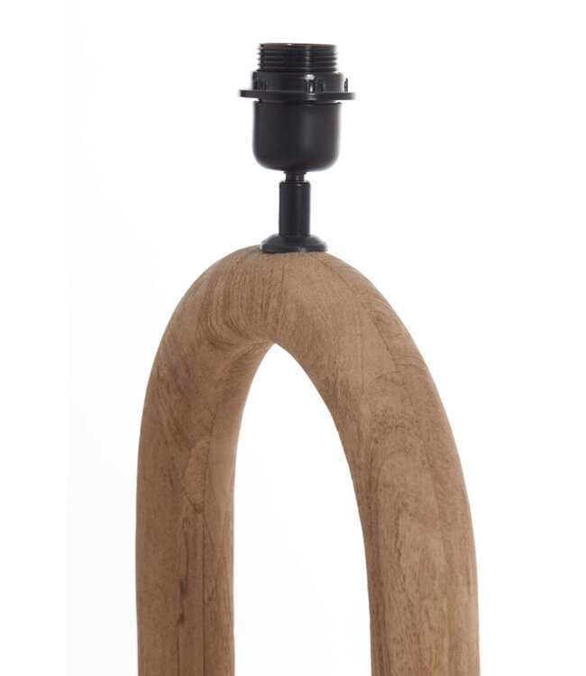 Light&Living Vloerlamp Paceco | Hout | Mat Naturel | H119xB20xL35 cm