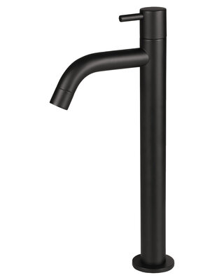 Differnz Koudwaterkraan Hoog | Mat Zwart | H28,5xD11,5 cm