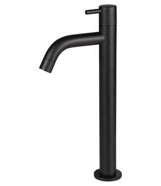 Differnz Koudwaterkraan Hoog | Mat Zwart | H28,5xD11,5 cm